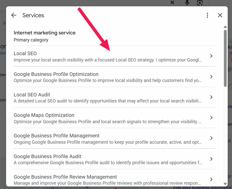 Google Business Profile Optimization